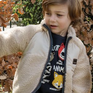 Casaco quente menino