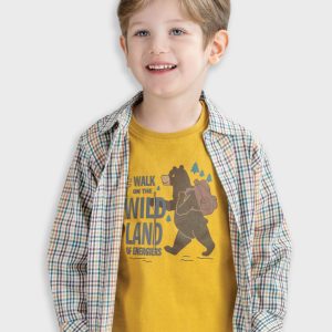 Camisa xadrês menino