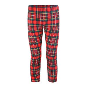 Leggings xadrês menina