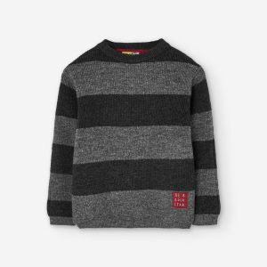 Camisola com riscas menino