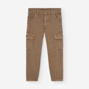 Calças cargo ajustadas menino