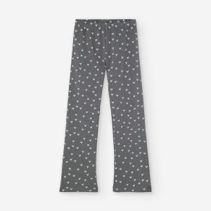 Leggings largas corações menina