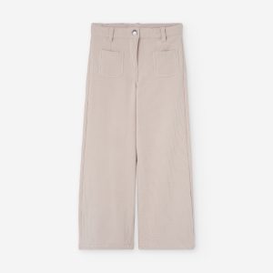 Calças largas ajustadas menina